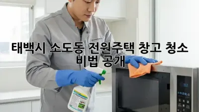 태백시 소도동 전원주택🏡 창고 청소🧹 비법 공개!